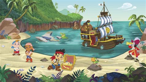 Jake And The Neverland Pirates Hd Wallpaper