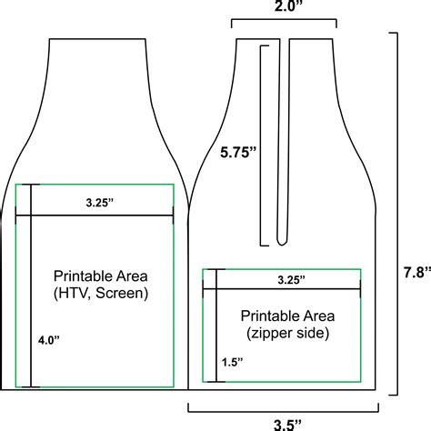 Blank Neoprene Zipper Beer Bottle With Opener Coolie Variety Color