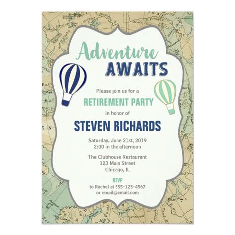 World Traveler Map Adventure Awaits Retirement Invitation