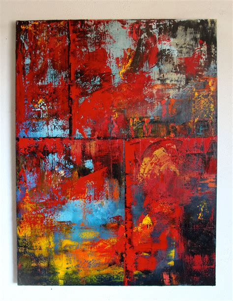 48x36 Oil On Canvas Chandon Banning Acrylmalerei Abstrakt Abstrakte