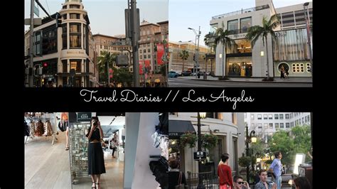 Travel Diary Exploring Los Angeles Summer Vlog Youtube