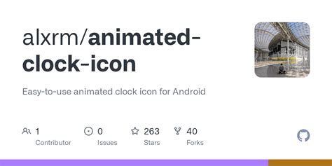 Github Alxrmanimated Clock Icon Easy To Use Animated Clock Icon For