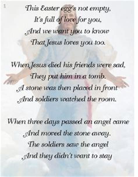 Celebratory easter dinner prayers to say with family and friends. 23 Best Easter Poems images in 2018 | Easter poems, Easter ...