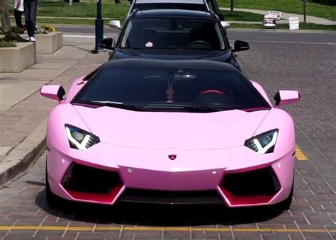 Double Pink Lamborghini Aventador Looks Like Italian Gelato In Toronto