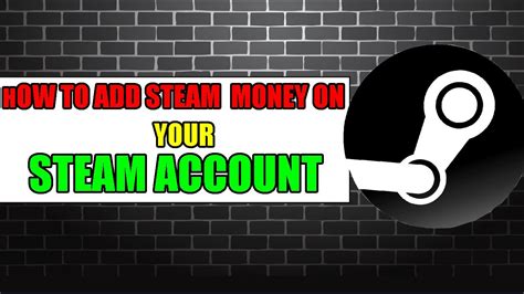 How To Add Steam Money Into Your Steam Wallet I Tutorial I Without