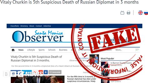 Russias Anti Fake News Site Mocked Online Bbc News