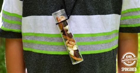 Snack Tube Necklaces Kids Activities Blog