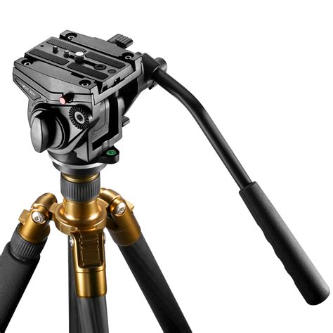 Pro Video Camera Fluid Drag Tripod Head For Cameras Tripods And Monopods Ebay