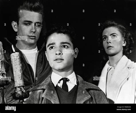 James Dean Sal Mineo And Natalie Wood Rebel Without A Cause 1955 Warner Bros File Reference