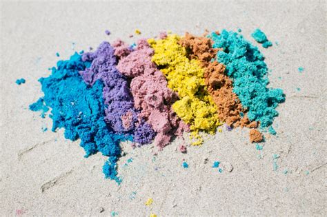 How to Make DIY Colored Sand