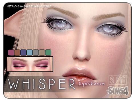 Female Eyeshadow Makeup The Sims 4 P2 Sims4 Clove Share Asia Tổng