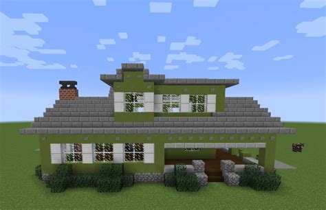 His movie below may be examined when he teaches you how and builds it from the ground up. Medium sized house Minecraft Project