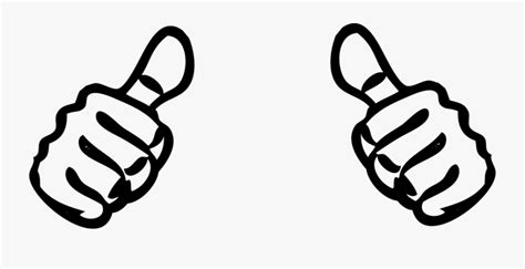 Thumbs Pointing At Self Free Transparent Clipart Clipartkey