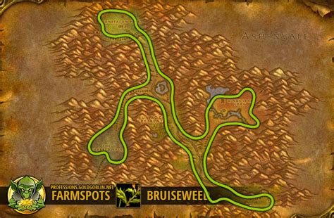Wow Farming Bruiseweed World Of Warcraft Classic Farm Guide