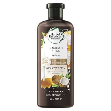 Herbal Essences Biorenew Hydrating Shampoo Coconut Milk 135 Fl Oz
