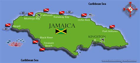 Location Of Jamaica On Map World Map