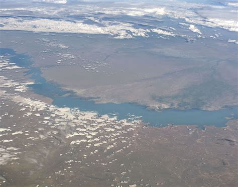 Lake Balkhash And The Ili River Delta •