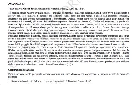 Maturità 2022 prima prova testo argomentativo 2: Oliver Sacks, Musicofilia