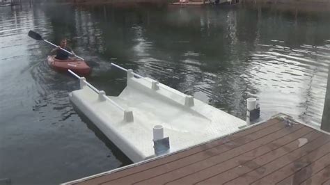 Kayak Dock And Launch Youtube