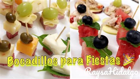 Arriba Imagen Recetas De Bocadillos Sencillos Para Fiestas