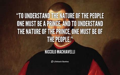 machiavelli quotes on human nature