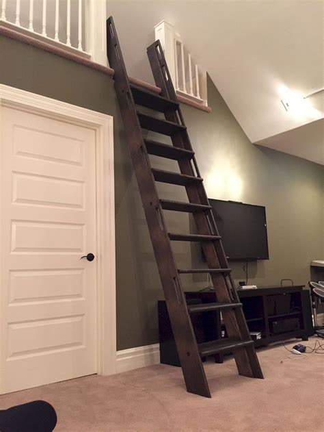 70 Amazing Loft Stair For Tiny House Ideas Homekover Loft Ladder