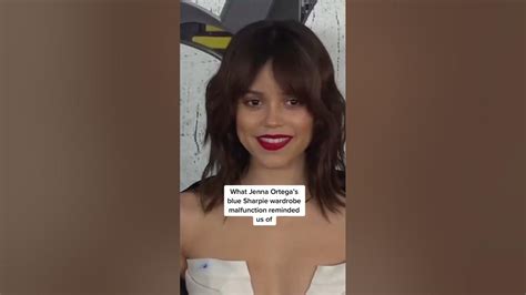Jenna Ortega S Wardrobe Malfunction Is Nothing To Scream Over 💙 Shorts E News Youtube