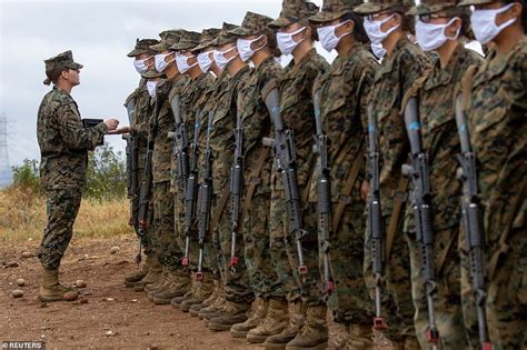 Female Marines Become First Women To Take On Grueling Three Day Boot