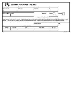 Our company recognizes that employees at times will encouter emergencies or difficult circumstances where they need an advance of payment for the time they have worked before the scheduled payday. Editable salary advance letter to employee - Fill Out, Print & Download Court Forms in Word ...