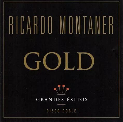 Cd Doble Ricardo Montaner Gold Grandes Exitos Sellado Cuotas Sin Inter S