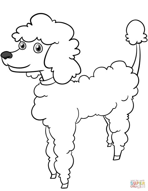 See more ideas about poodle, poodle dog, standard poodle. Poodle Coloring Pages