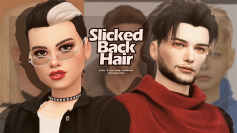 25 Elegant Slicked Back Hair Cc You Need To Try — Snootysims