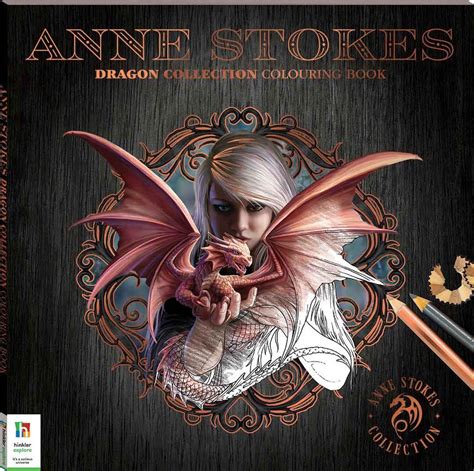 Anne Stokes Dragon Collection Colouring Book By Hinkler Pty Ltd