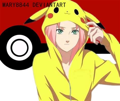 Sakura Haruno Pokemon Clothing By Mary8844 On Deviantart