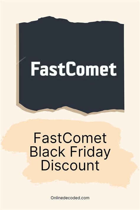 Fastcomet Black Friday Discount 2023 Save 85🔥 Onlinedecoded