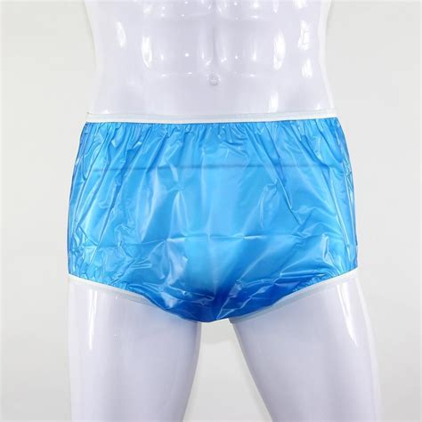 Kins Sky Blue Brites Lowrider Pull On Adult Plastic Pants 40300bsb