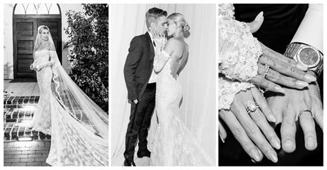 Hailey Bieber Unveils Her Stunning Wedding Gown By Virgil Abloh