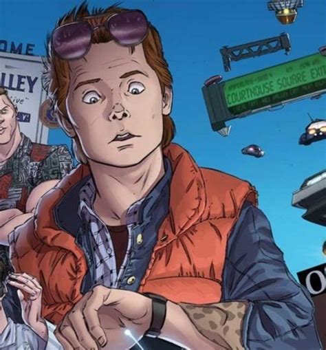 Marty Mcfly Character Comic Vine