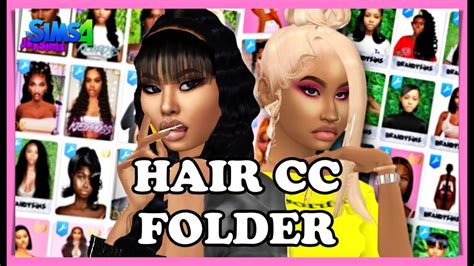 Sims 4 Urban Hair Cc Folder 8ba