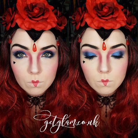 Queen Of Hearts Makeup Alice In Wonderland Queen Of Hearts Makeup