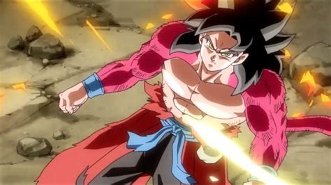 Goku black had a very powerful super saiyan transformation called super saiyan rose. Super Dragon Ball Heroes: Goku e Vegeta SS4 mostrati in un ...
