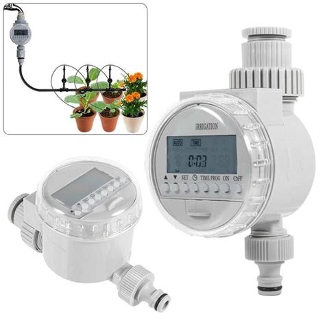 Watering Timer Solar Power Automatic Irrigation Watering Timer