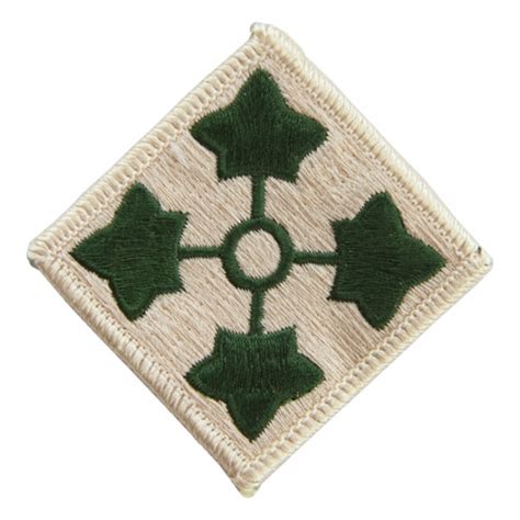 4th Infantry Division Patch Flying Tigers Surplus