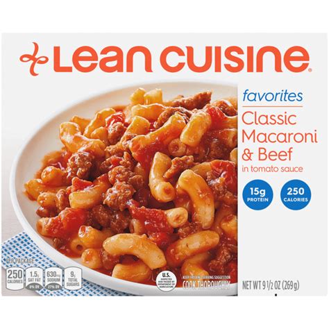 Classic Macaroni And Beef Frozen Meal Official Lean Cuisine®