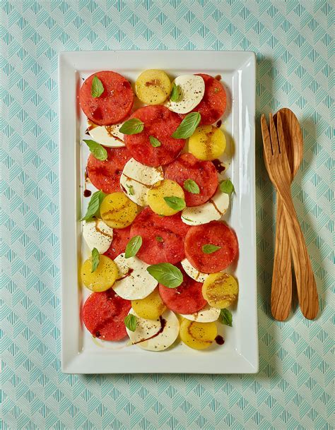 Watermelon Caprese Salad Watermelon Board