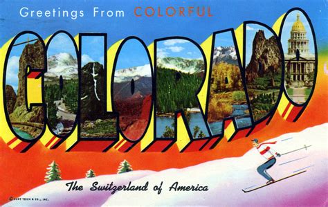 Flickriver Photoset Colorado Large Letter Postcards By Shook Photos