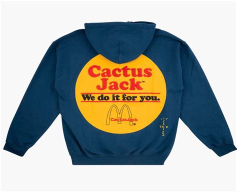 Travis Scott Travis Scott X Mcdonalds Cactus Pack Sticker Hoodie Grailed