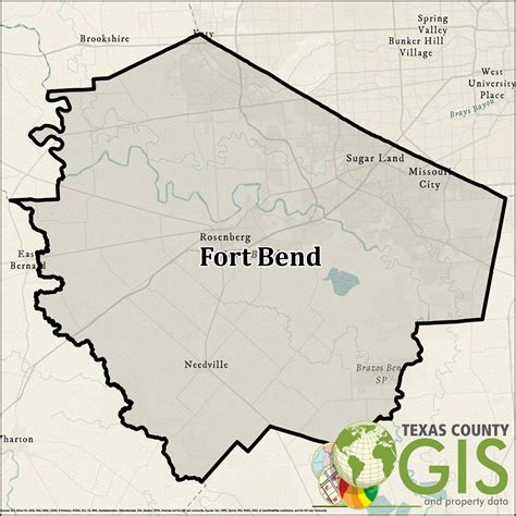 Fort Bend County, TX | GIS Shapefile & Property Data