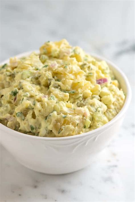 Best old fashioned potato salad recipe! POTATO SALAD RECIPE WITH MUSTARD AND MAYO | mustard recipe