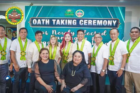 Mayor Mel Aguilar Leads Oath Taking Ceremony For Newly Elected Barangay